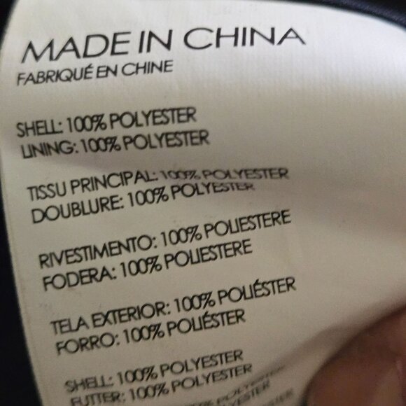 Club Monaco Navy Crop Slit Leg V Neck Jumpsuit No Belt Size 8 - Picture 8 of 8